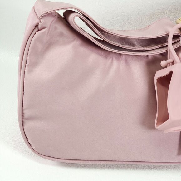 Wild Fable Pink Half Moon Crossbody Bag Women NWT Adjustable Strap Bottle Sleeve - Picture 5 of 10